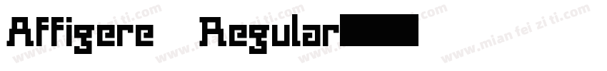 Affigere Regular字体转换